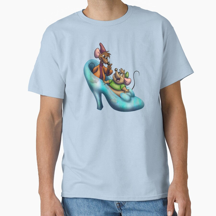 Jaq and Gus in Cinderella’s Glass Slipper by Art-by-Sanna