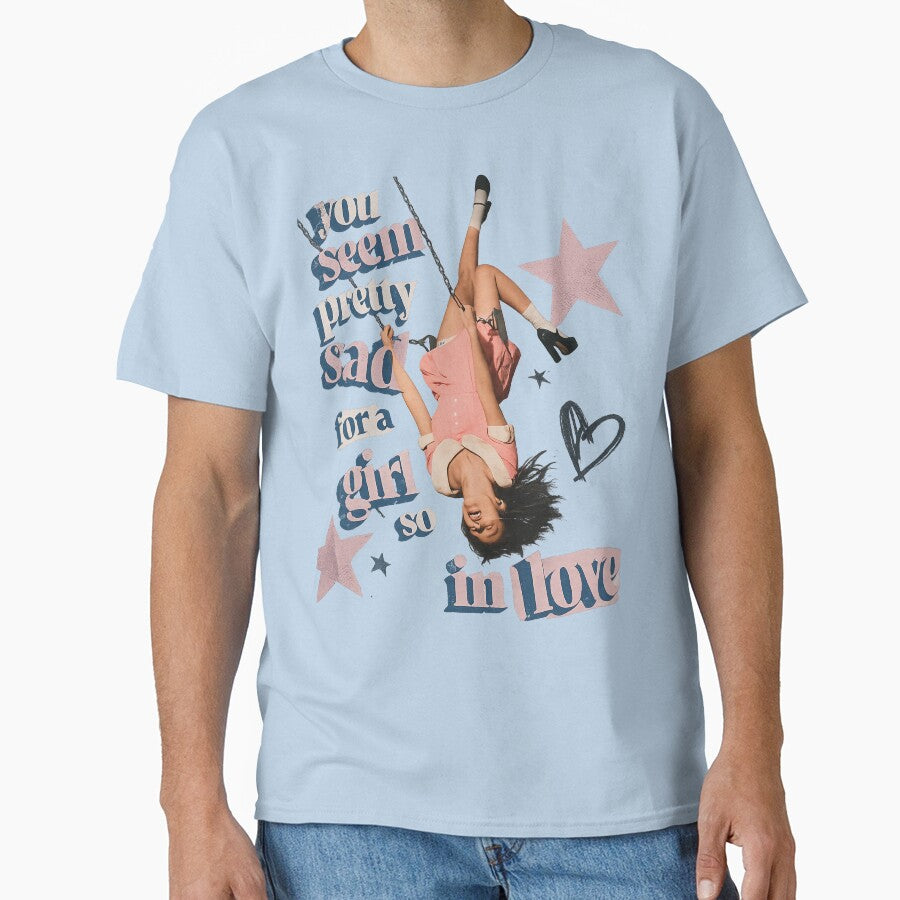 Sad Girl In Love Retro Aesthetic Collage by ganeshogle