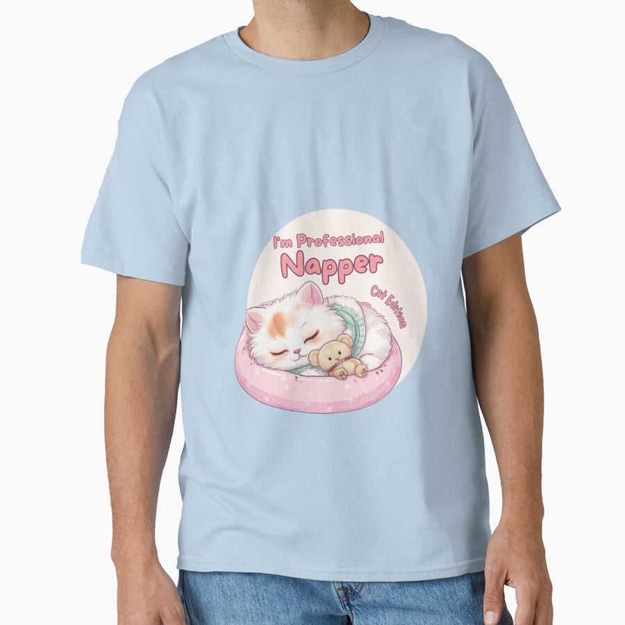 I'm Professional Napper -Cat edition| Cute Cat Lover Design by CuteVibesStudio