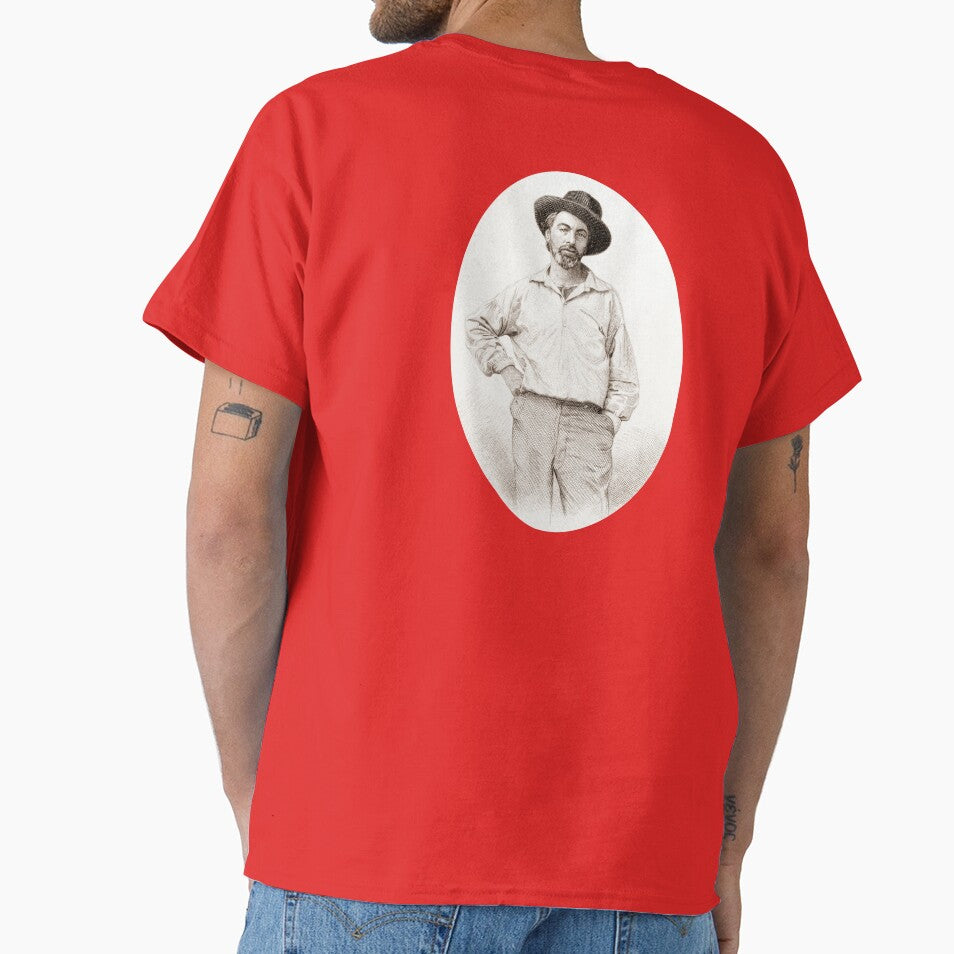 Walt Whitman Fan Poetry Reader Gift Poem Writer by Creekman Designs