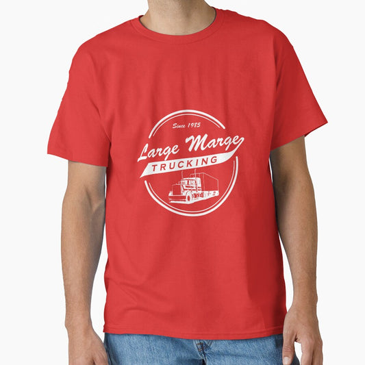 Large Marge's Trucking Service - Pee Wee WHT by w855173w