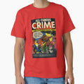 Vintage Crime Comic Cover Art by Analog Aura