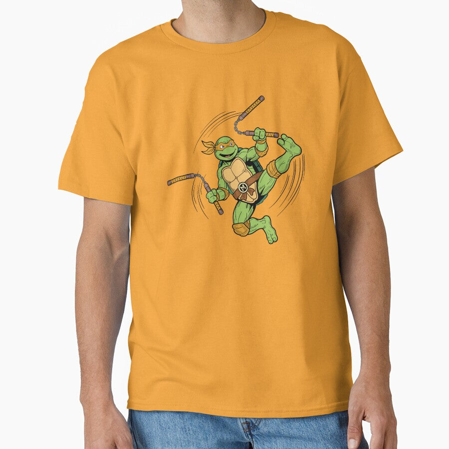 Michelangelo the Turtle by TheBearBrained