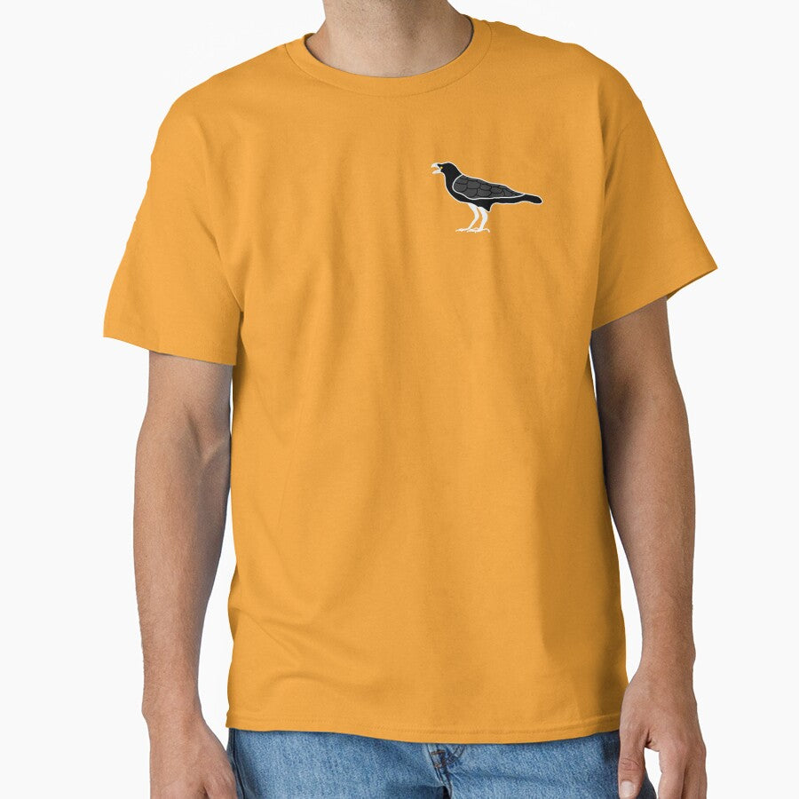 Minimalist crow logo by Huxlindor
