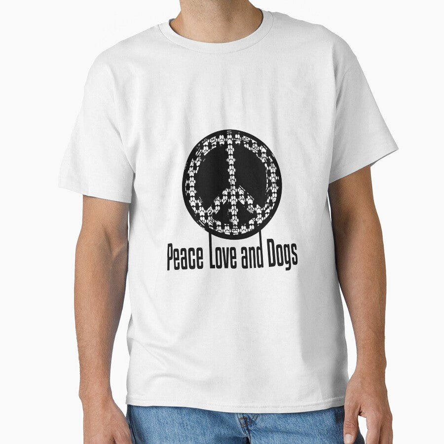 Love dogs and peace, Dog Lover by JUSTBEELEGANT