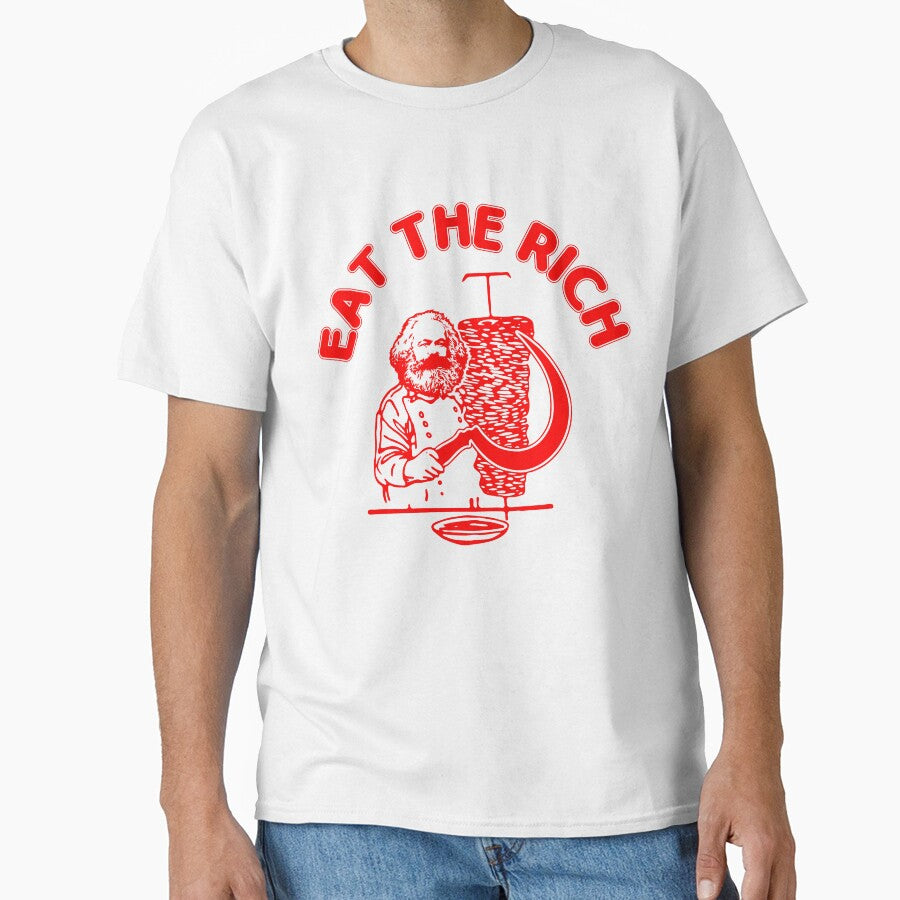 Eat The Rich Doner Döner Kebab Karl Marx Socialist Hasan Piker by wearhypeco