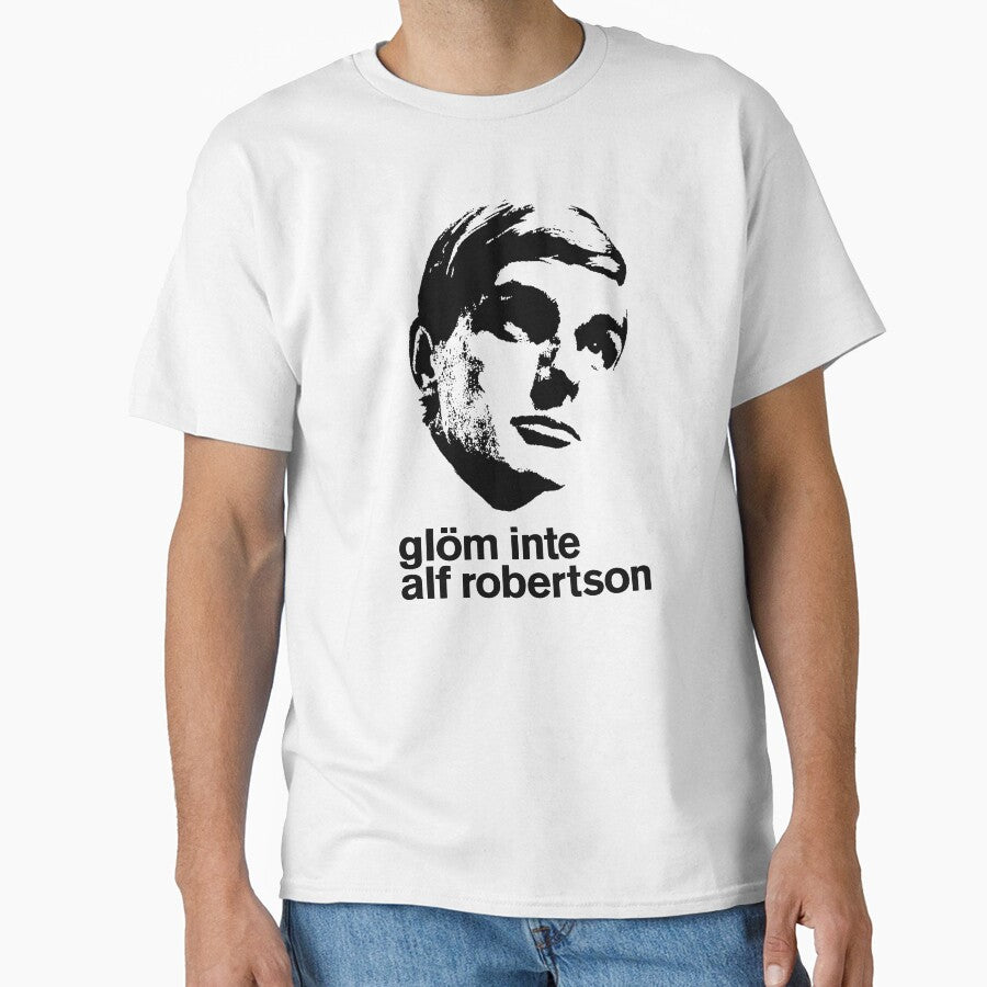 ALF ROBERTSON SWEDISH COUNTRY SUPER COOL T-SHIRT by Honky Tonk Print Shop