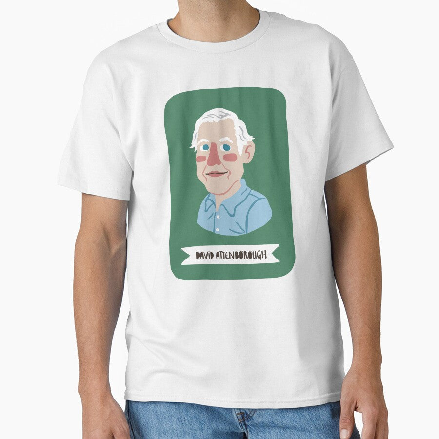 David Attenborough by Victoria Barron