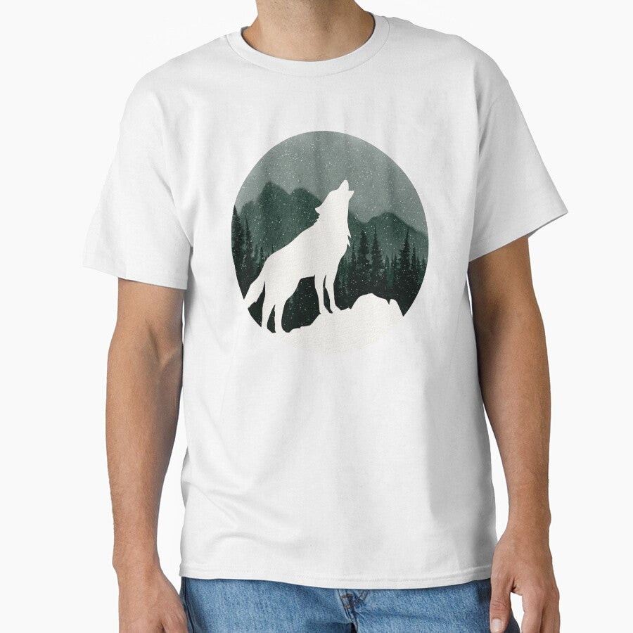 Wolf nature scene by NessiSunnset