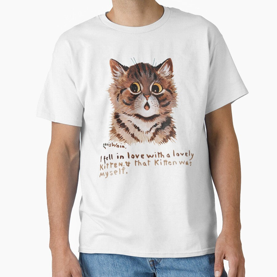 Louis Wain - I fell in love with a lovely kitten, & that kitten was myself by elinaarbidane