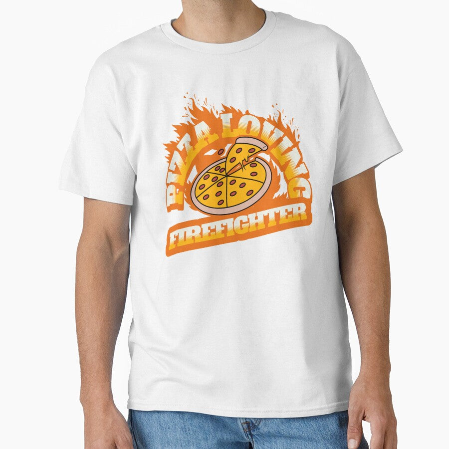 Pizza Loving Firefighter by NuttySqueaky