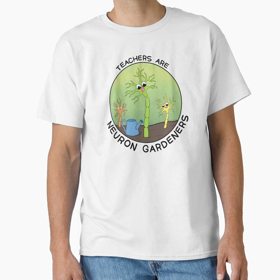 Teachers Are Neuron Gardeners by The Amoeba Sisters Official Merch Shop