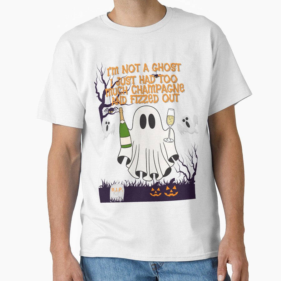 I'm not a ghost, I just had too much Champagne and fizzed out! by Stybus