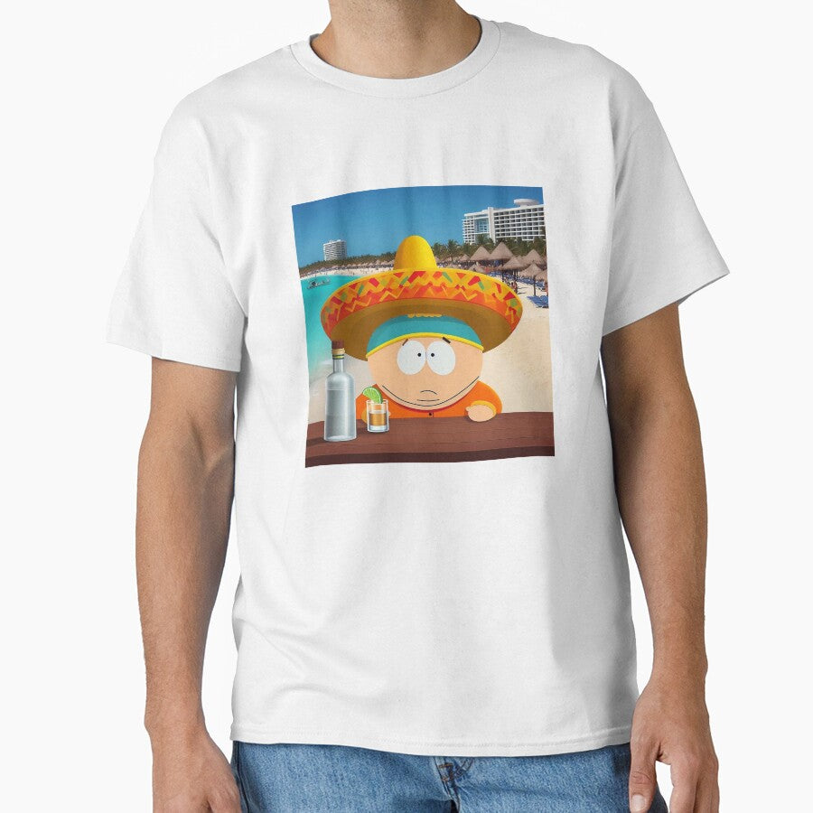 Eric Cartman on holiday Mexico by Matthew’s Tee Shop