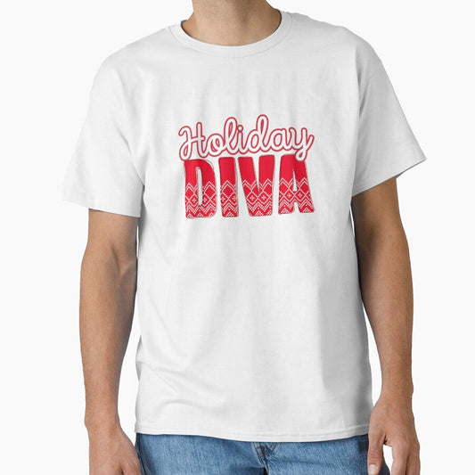 Cute Holiday Diva Holiday Humour Festive Quotes by Renata Illustrata