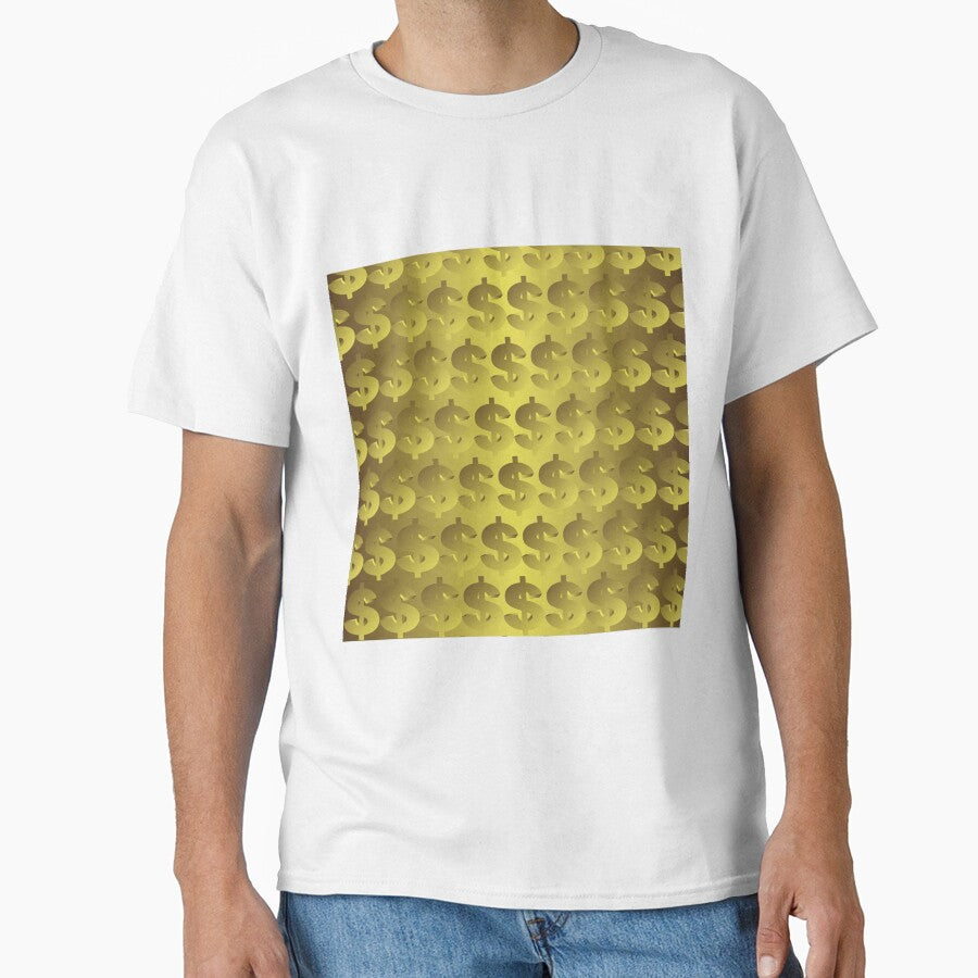Stylish Gold Dollar Design by stylebytara