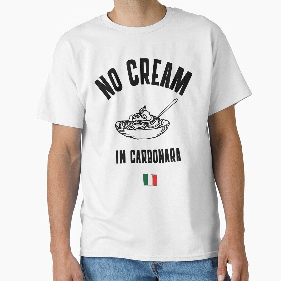 No Cream In Carbonara by PosMoodStudio