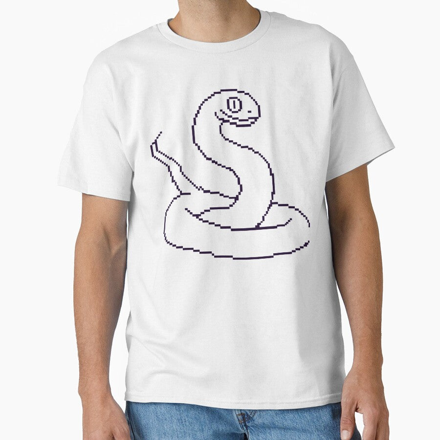 Pixel Snake Illustration by DesignbyAnnaM