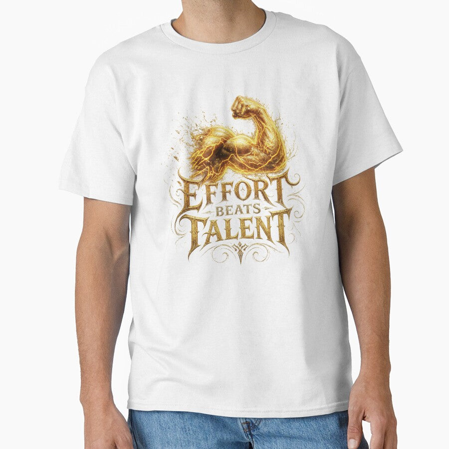 Effort Beats Talent Motivational Gym Design by Googlgoo