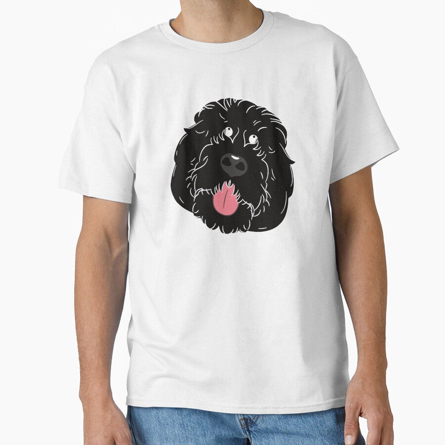 Cute Sheepadoodle Dog Emoji by Lulupainting