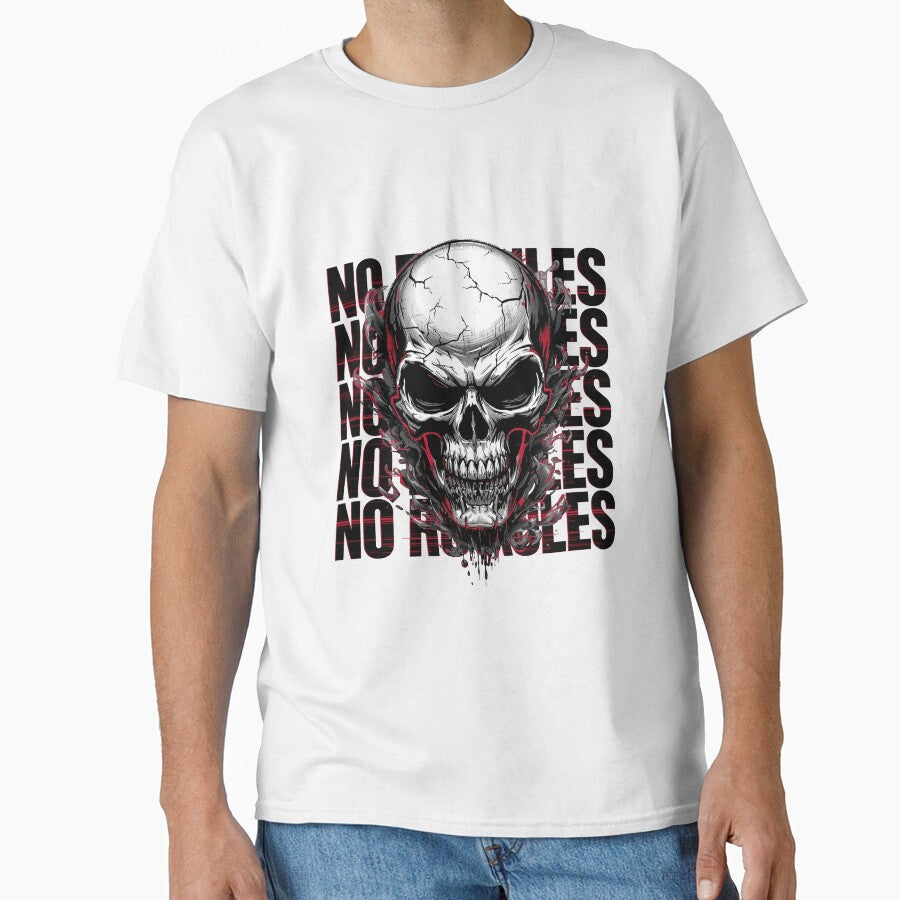 No Rules Skull - Streetwear by Dhenin Studio
