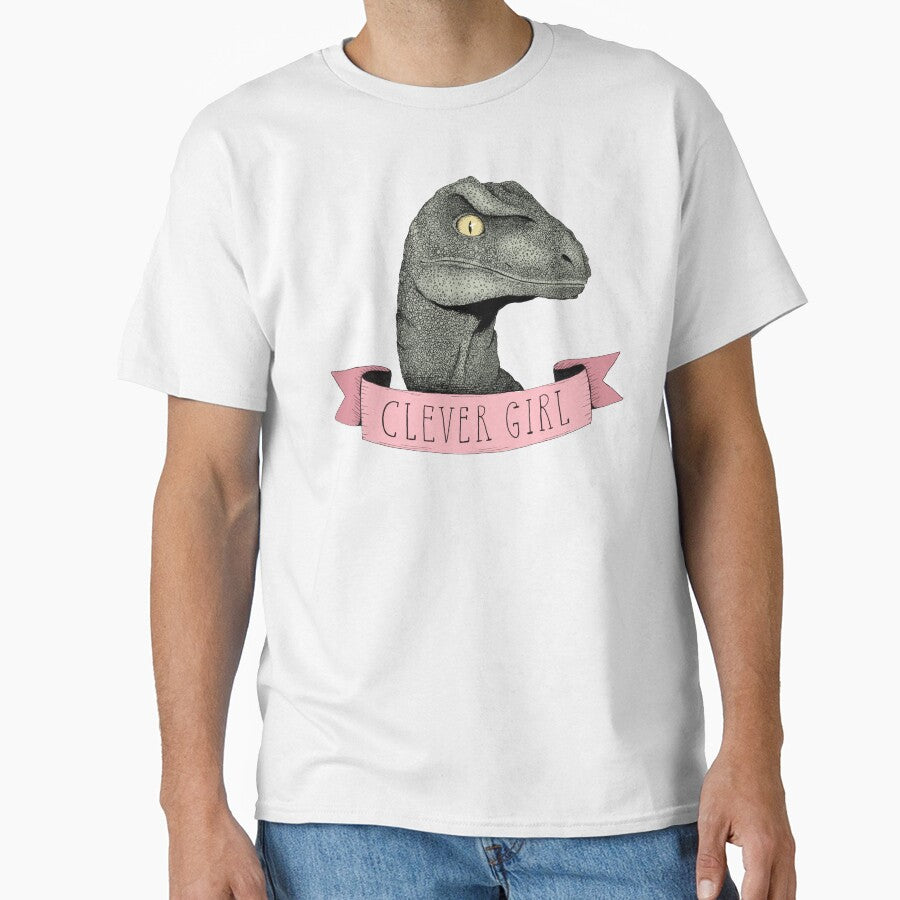 Clever Girl raptor dinosaur by agrapedesign