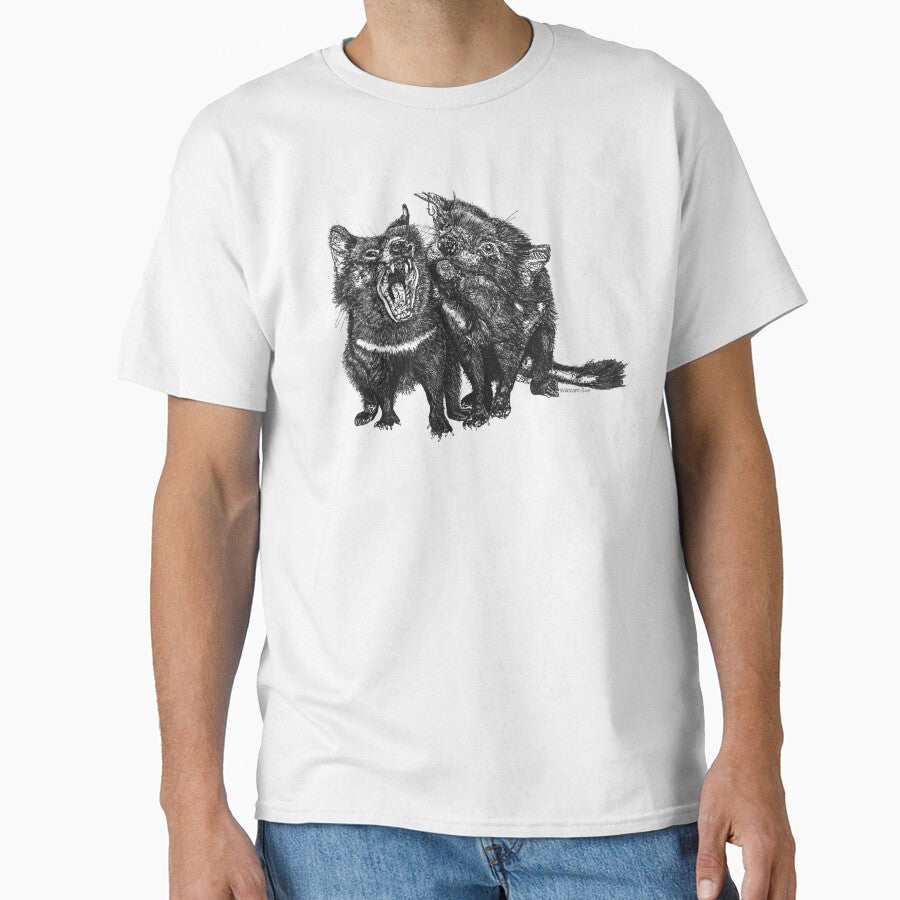 Kim and Josh Tasmanian Devils by Wildcard-Sue