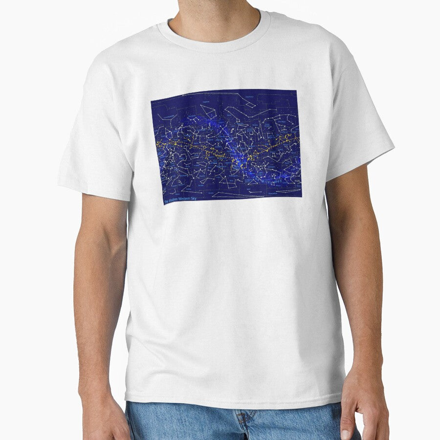 MODERN WESTERN SKY : Constellation Space Print by posterbobs
