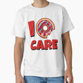 Funny I DONUT do not care design t shirts uncaring con't care by tengamerx