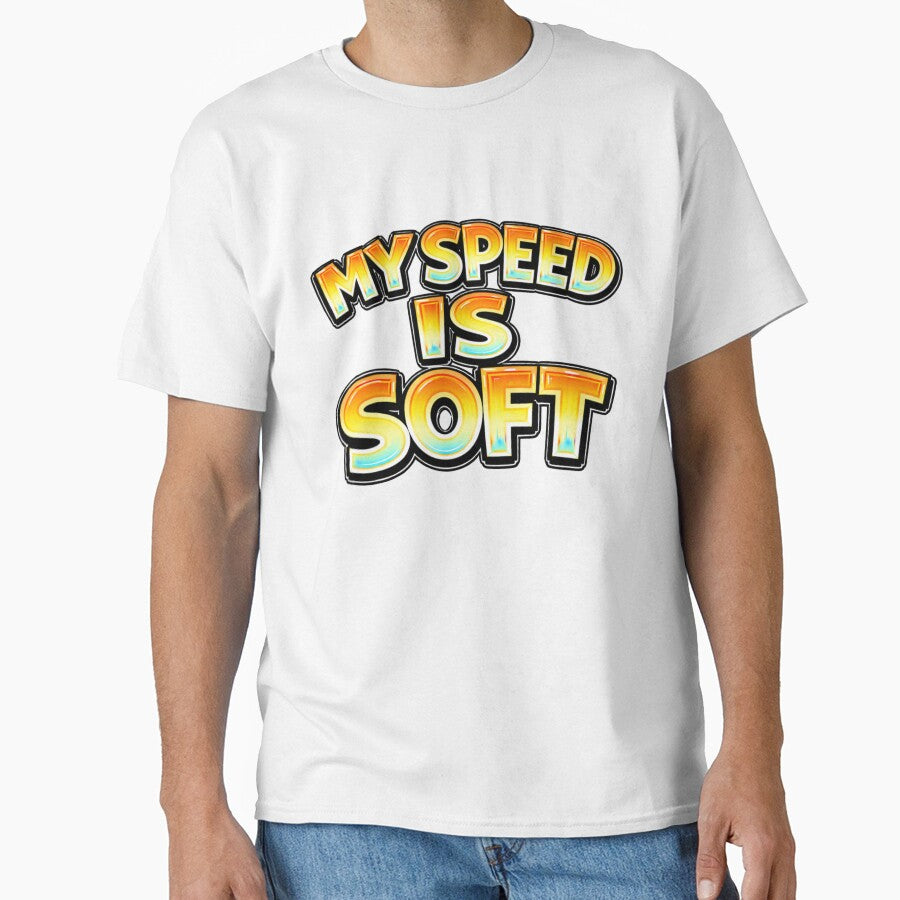 MY SPEED IS SOFT – hand drawn childlike typography by Mac Sketches