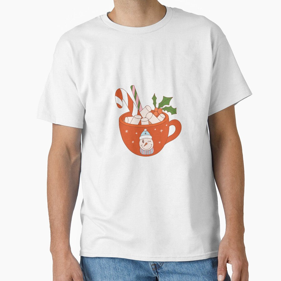 Retro Holiday Snowman Hot Chocolate by earthtokarly
