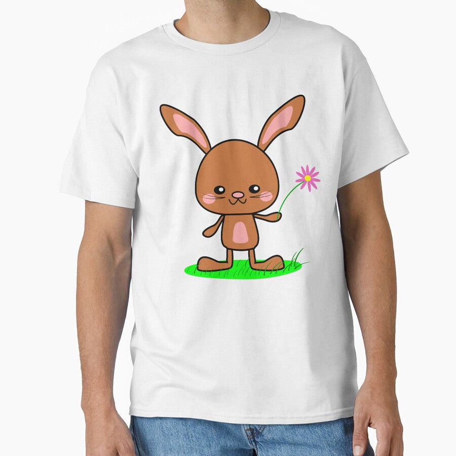 Brown Kawaii Bunny Rabbit by lovelyandcute