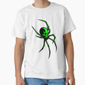 Cybergoth spider with a green skull. Cybertribal by Tribalgothss