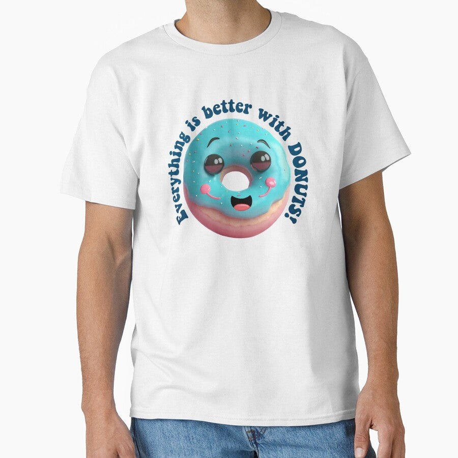 Donut Pun Kawaii| Funny sayings| Donut Puns| Everything is better with donuts by Createya