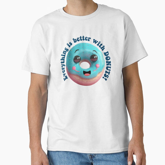 Donut Pun Kawaii| Funny sayings| Donut Puns| Everything is better with donuts by Createya