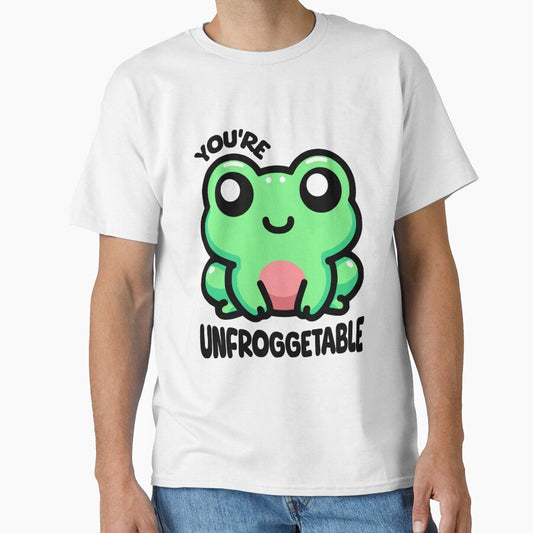 You're Unfroggetable! Cute Frog Pun by PMCreative