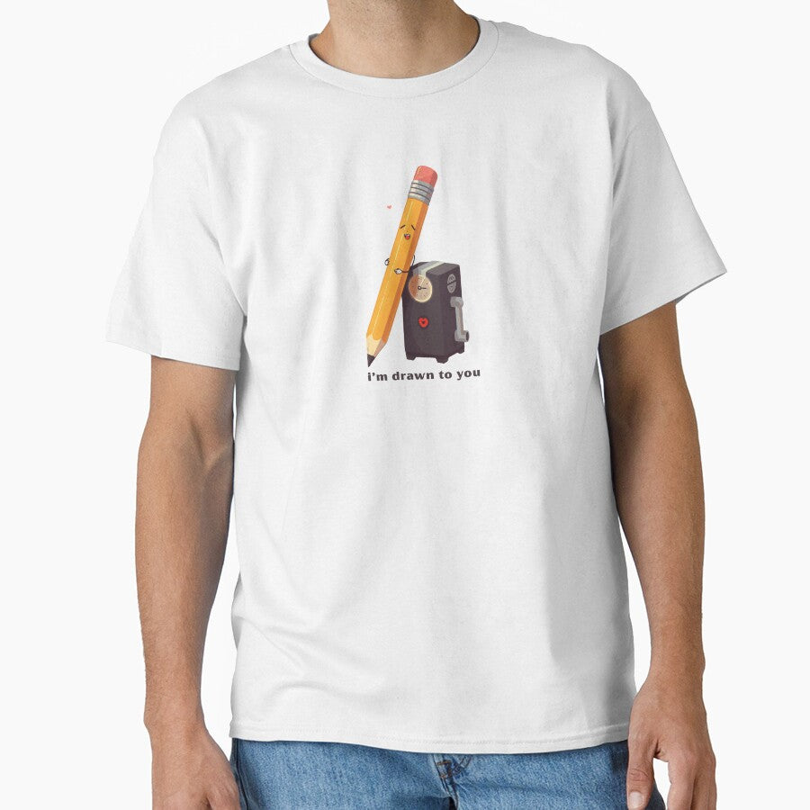 I’m Drawn To You - Cute Pun | TeeHee Puns Funny Design by TeeHee Puns
