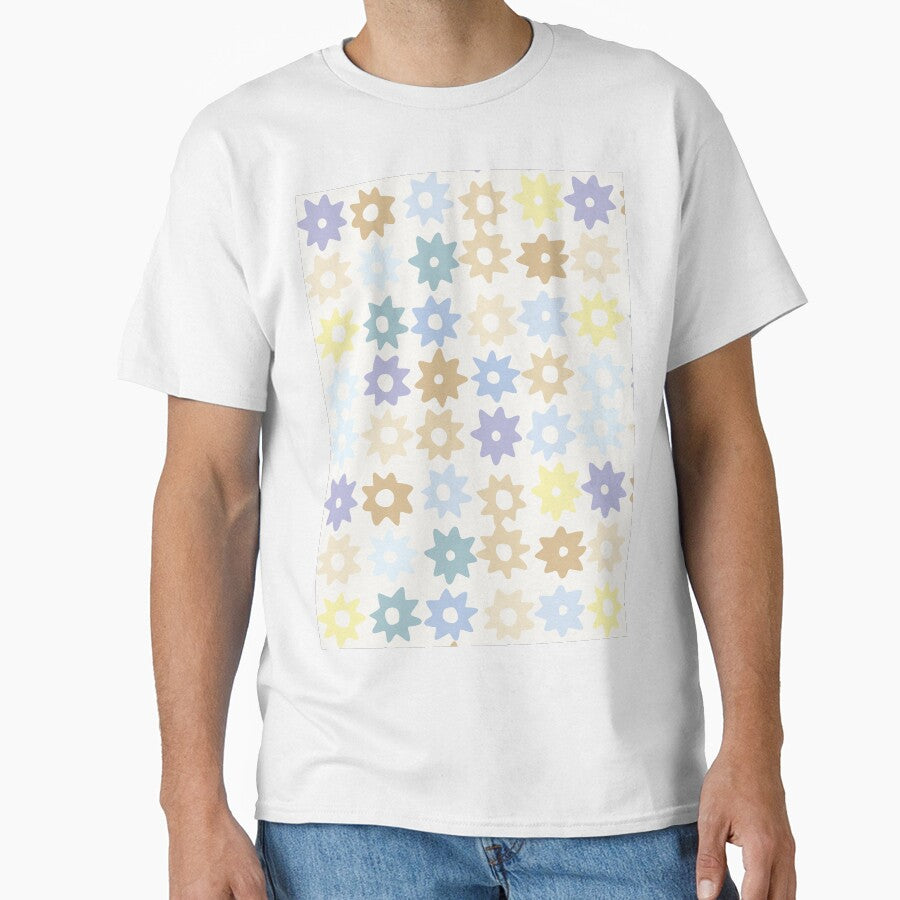 BOHO PASTEL STAR PATTERN by blomastudios