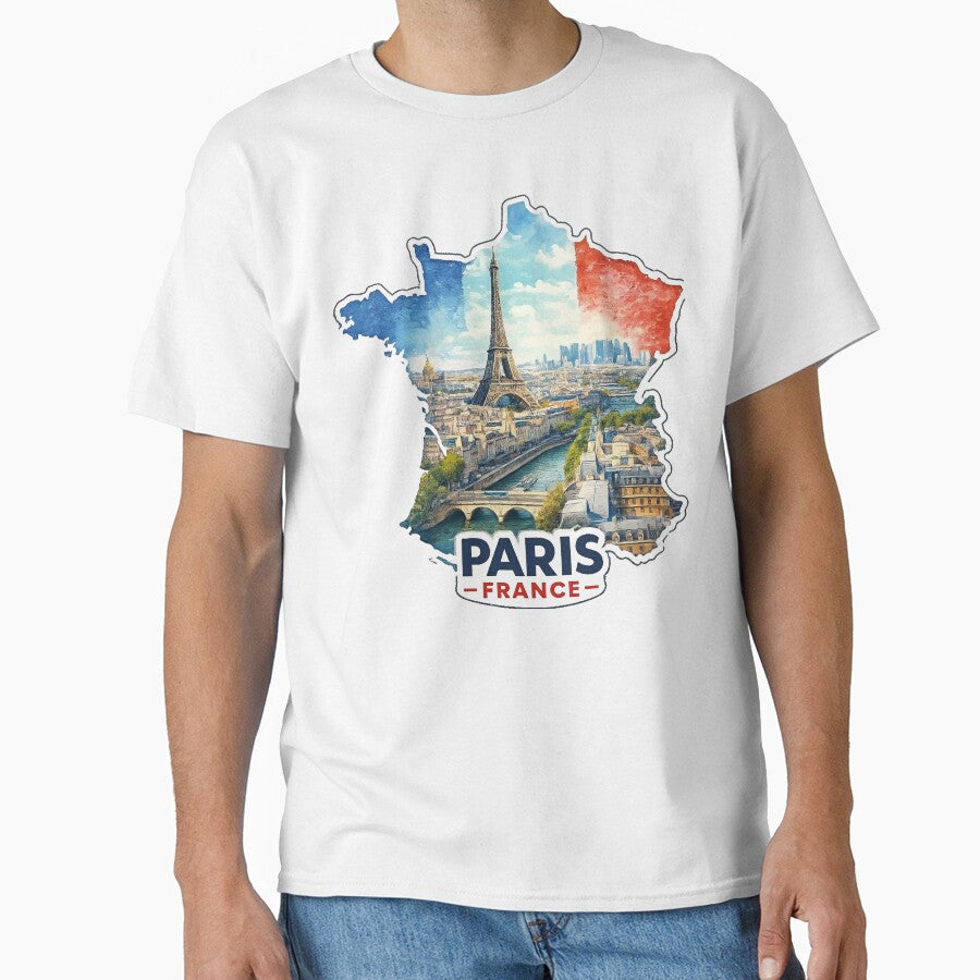 Paris France Travel Art by clintang