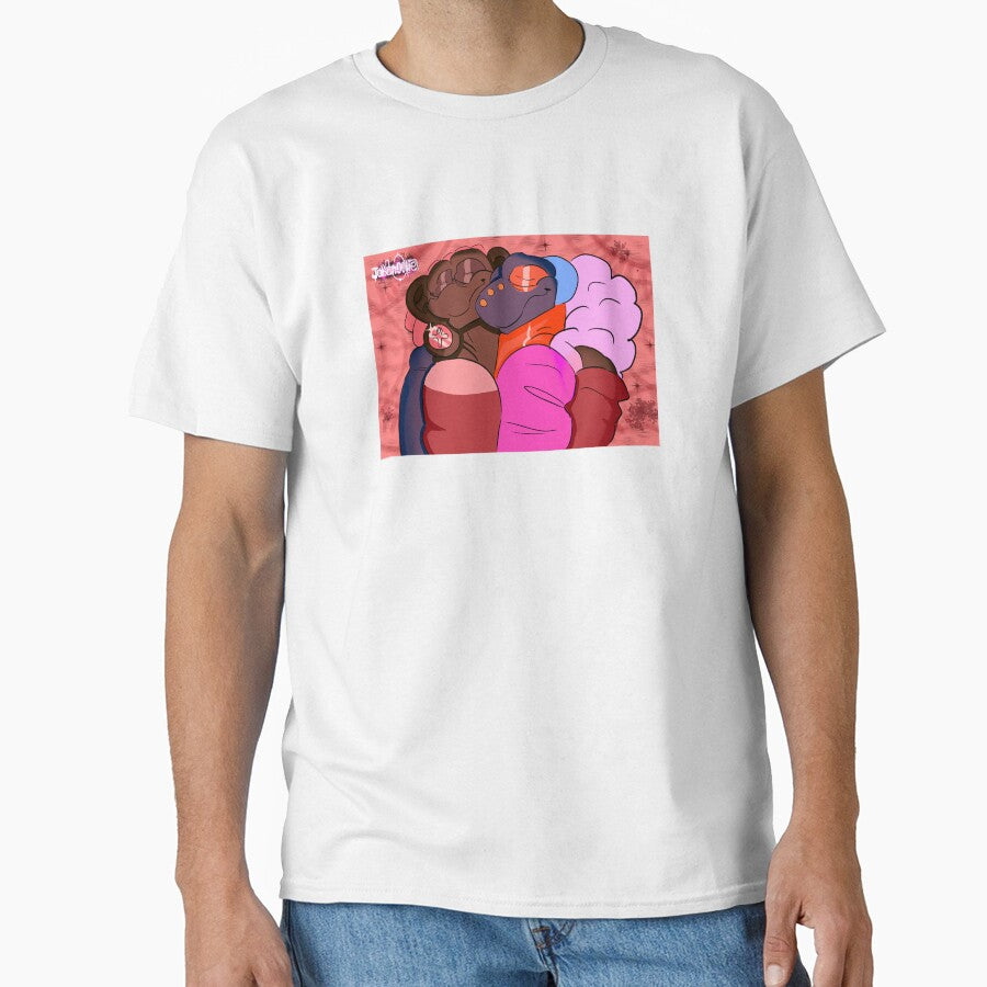 Ingred and Titanium (Jabanoolie Print) by Jabanoolie