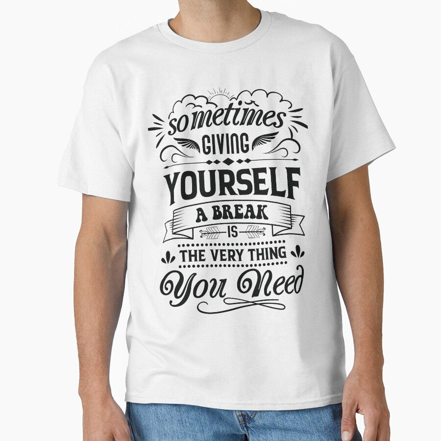 Sometimes giving yourself a break is the very thing you need. by Beefytee