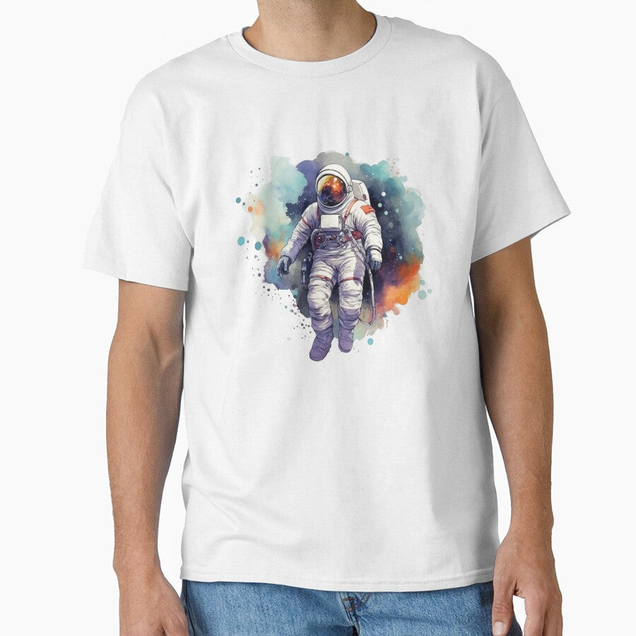 Watercolour Astronaut by Trendy-Exe