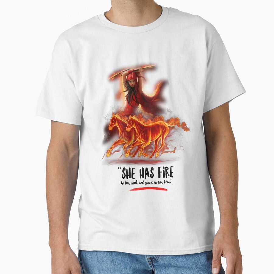 She Has Fire In Her Soul and Grace In... by LondonHouse