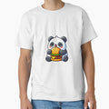 Panda eating Burger by tomamatear