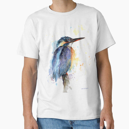 Watercolour Kingfisher by sarahstribb
