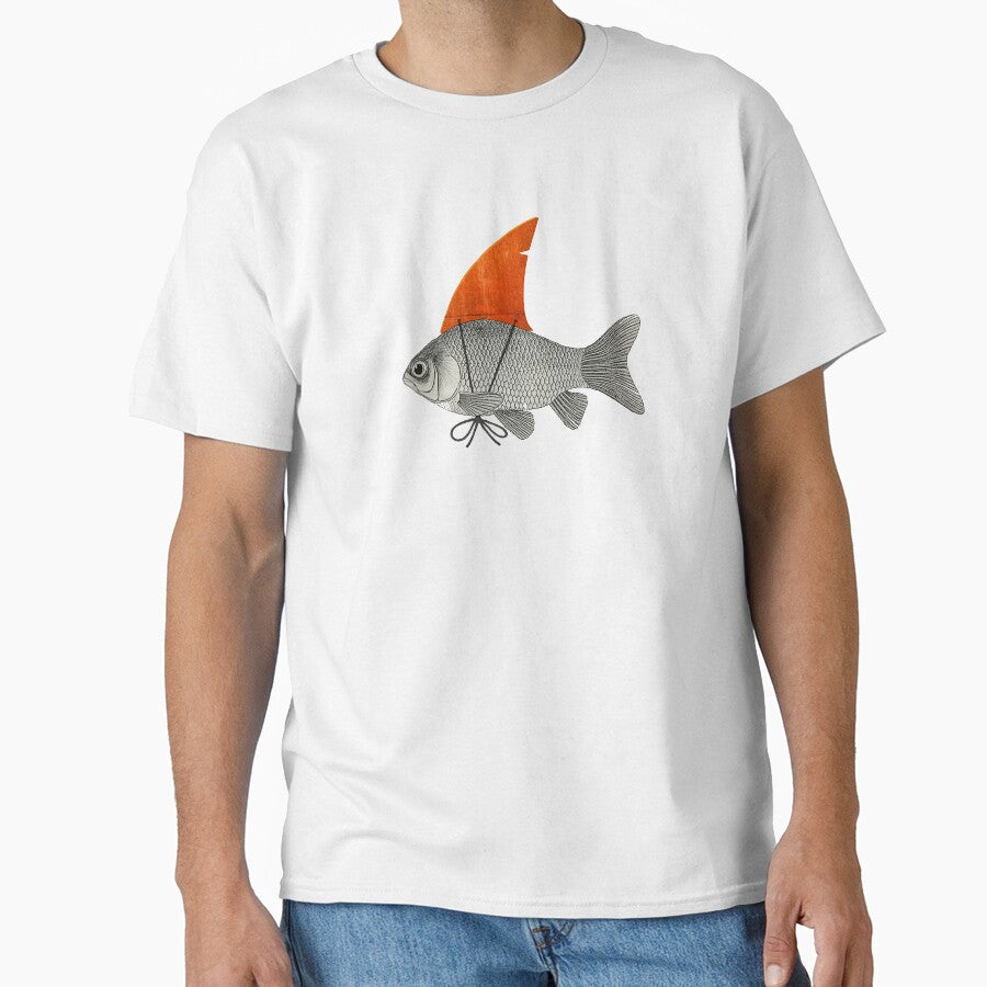 Goldfish with a Shark Fin by Vin  Zzep