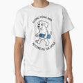 Doing Yoga and Petting all the Dogs Funny Dog Yoga Lover - International Yoga Day June 21 by gunaone-design