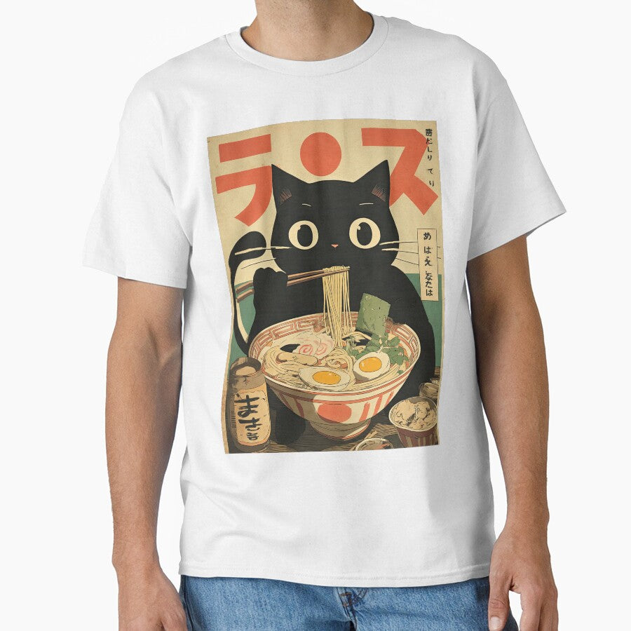 Chopstick Champion Cat by Retro Type