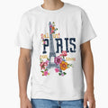 SALUT PARIS amazing classic and premium design t-shirt by abdallatigle
