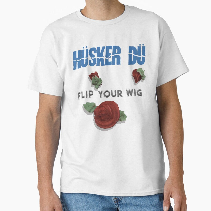 Husker Du, Flip Your Wig, Vintage Remake by ElasticaShirts